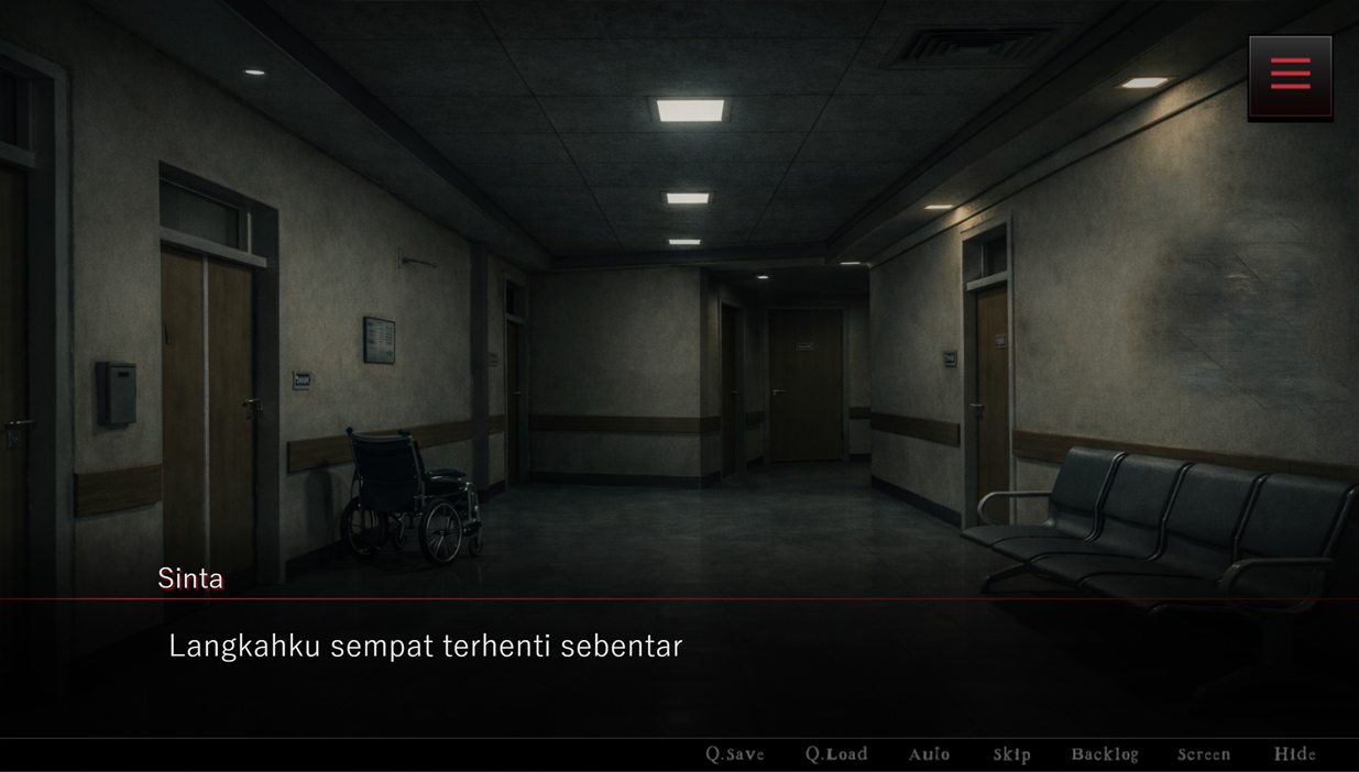 Desau Kutukan gameplay screenshot hospital scene